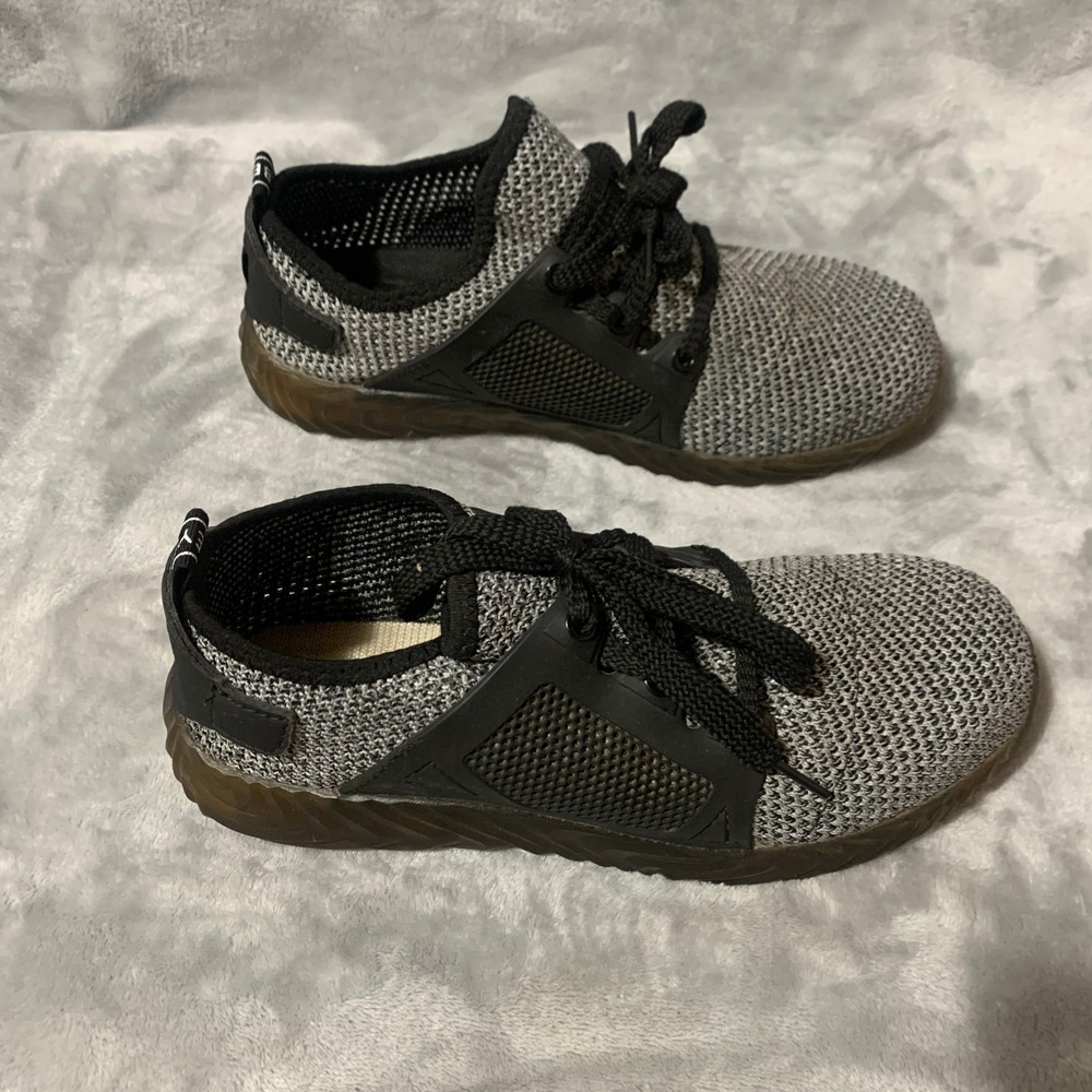 Indestructible Safety Shoes Steel Toe Work‎ Sneakers Size EU 41 (8 US) Gray Knit